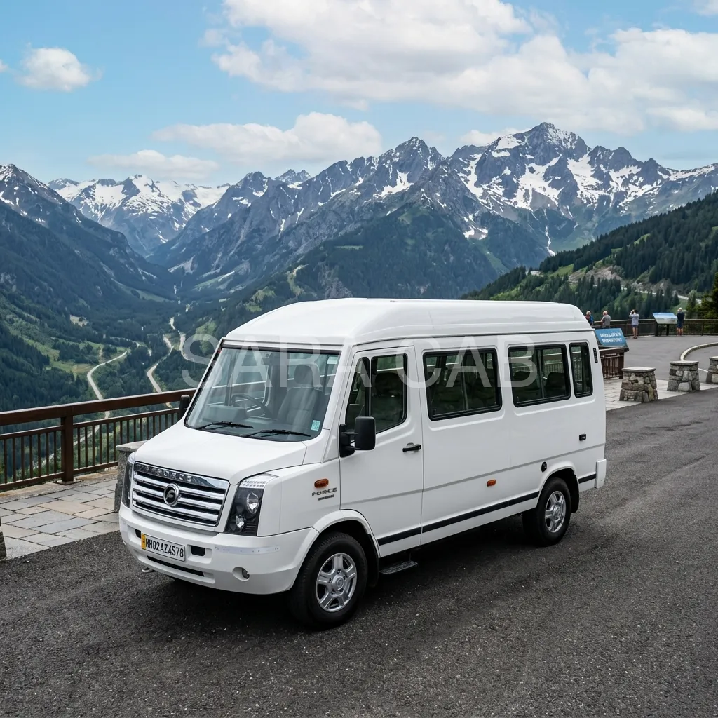 12 Seater Force Urbania Rental Bangalore
